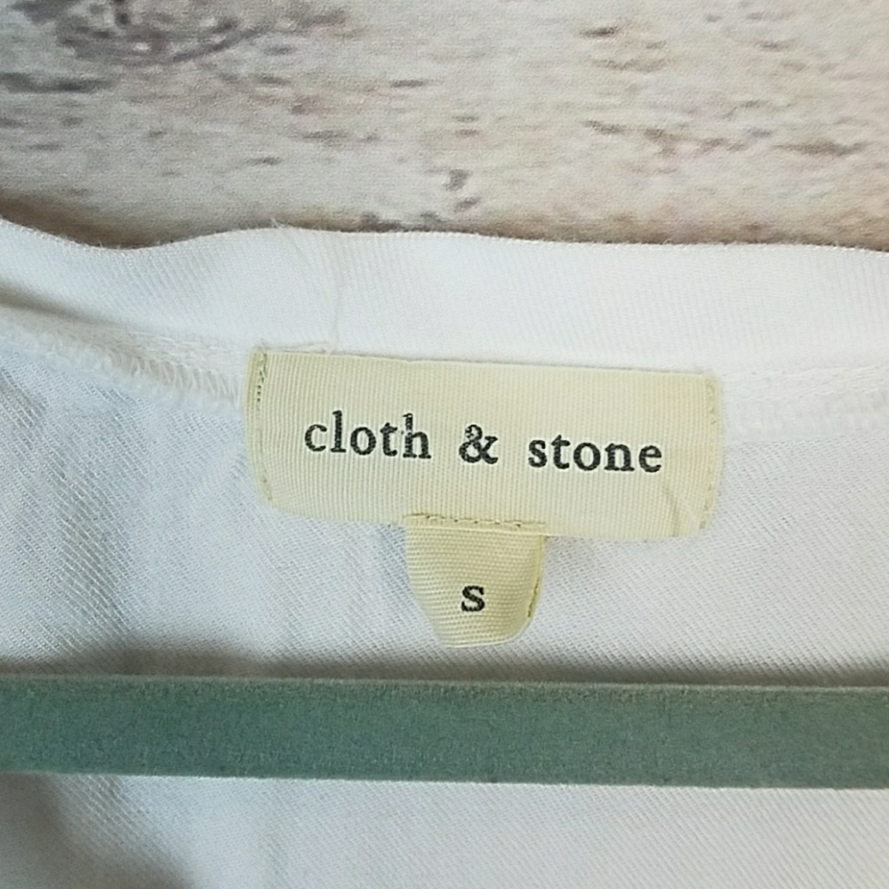 Cloth & Stone Basic White Tee - image 2